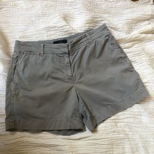 {J CREW} grey chino shorts 5” inseam